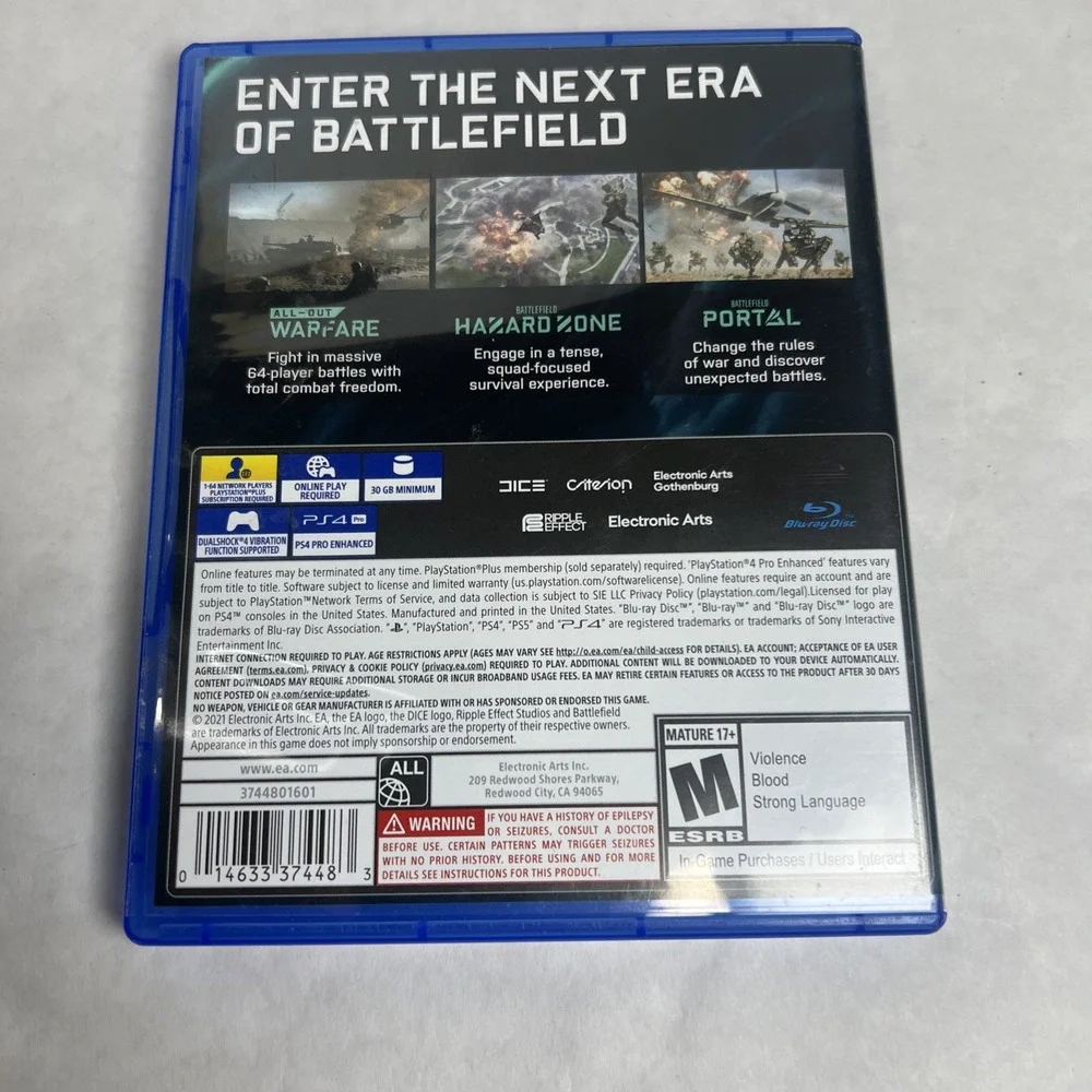 Battlefield 2042‎ (Sony PlayStation 4, 2021) [PS4]